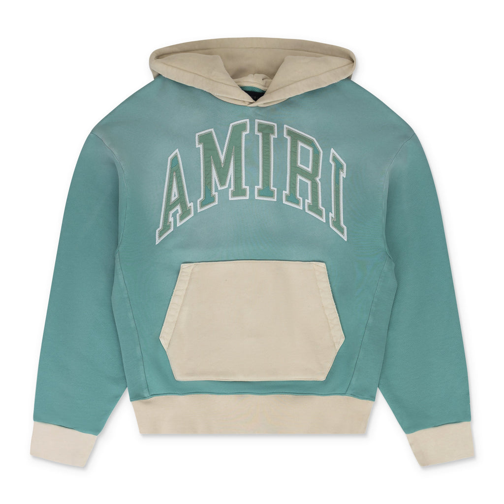 Sea Blue Vintage Oversized Hoodie