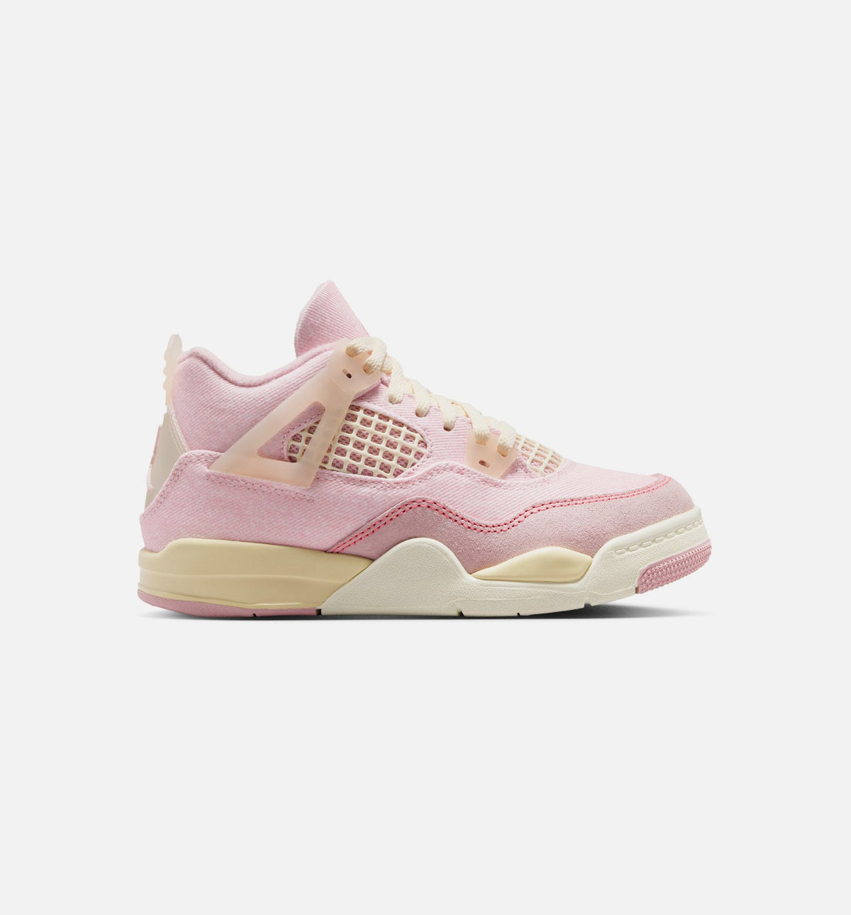 Air Jordan 4 Retro Pink Pearl And Iced Carmine Preschool Lifestyle Shoes - Pearl Pink/Iced Carmine/Coconut Milk