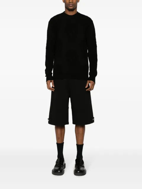 Alexander McQueen Jacquard-sweater with skull