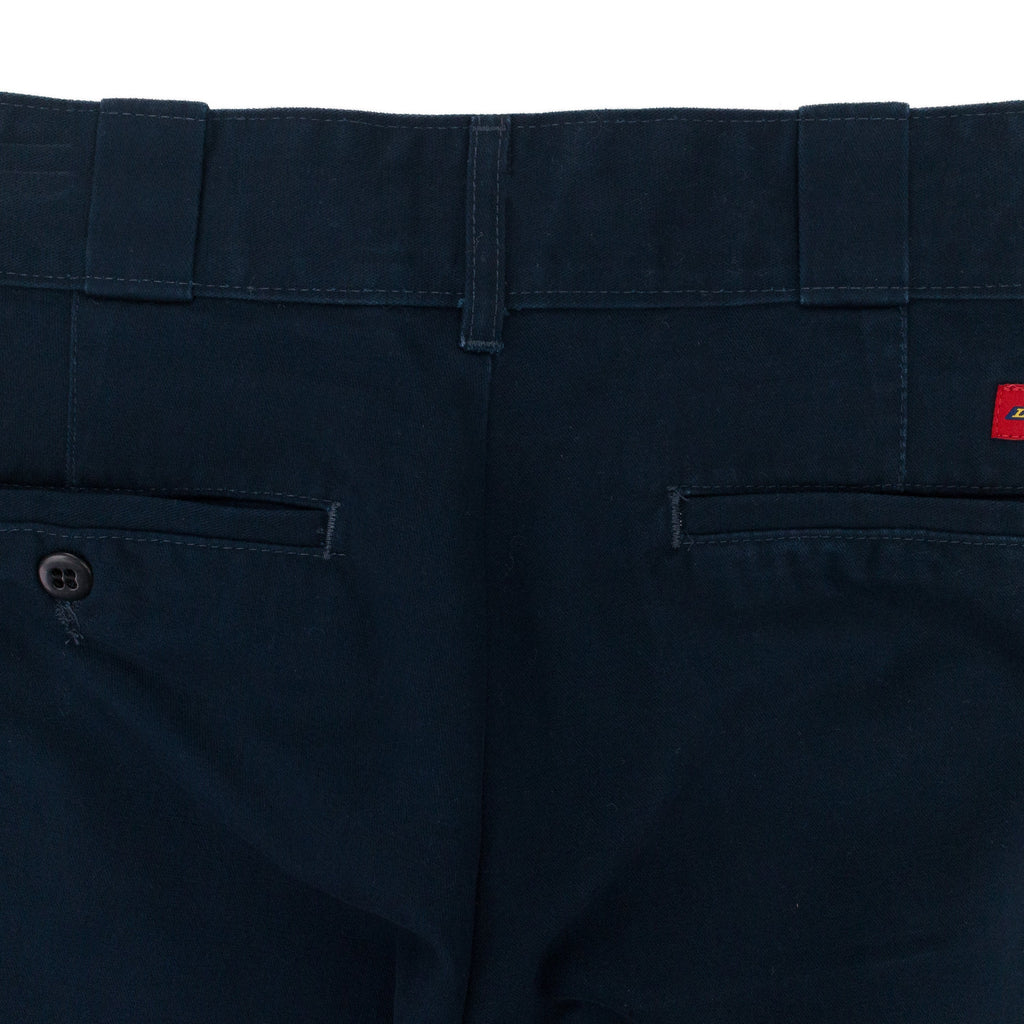 NAVY CONTRAST LEOPARD SIDE STRIPE PANTS
