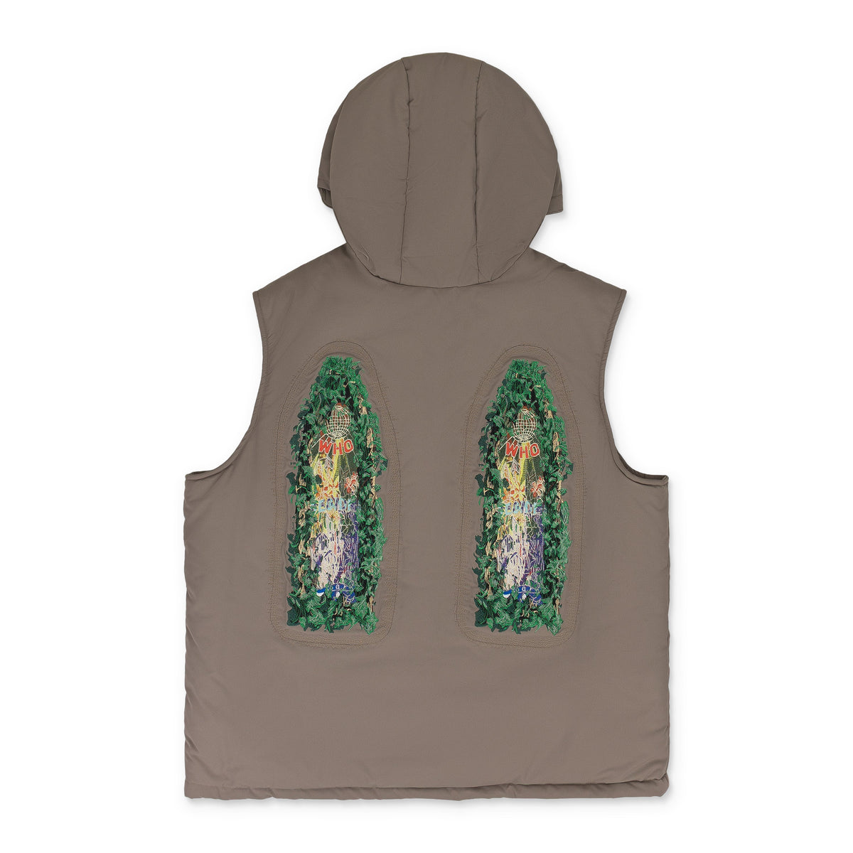 GREEN GARDEN GLASS VEST