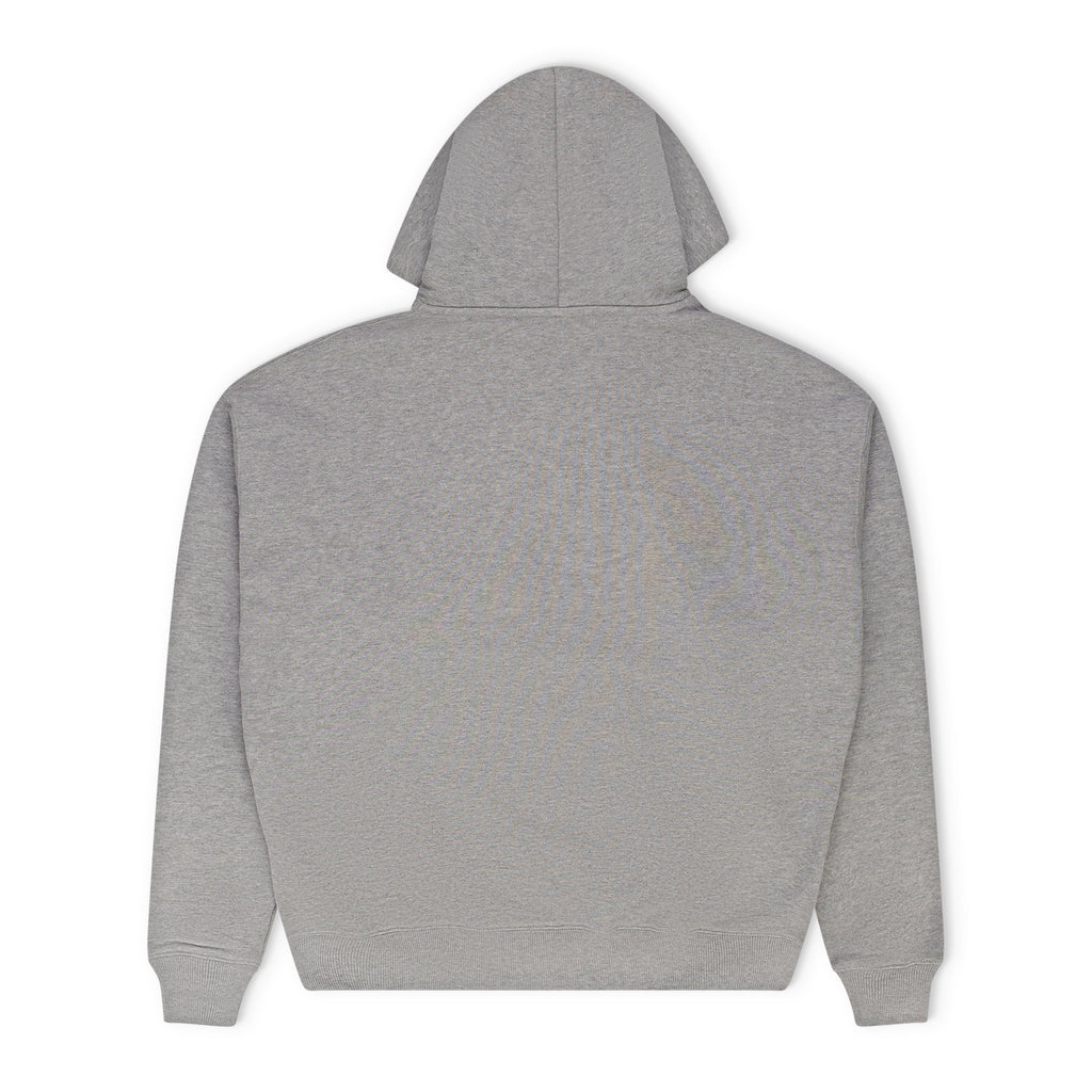 Heather Grey Goth Logo Hoodie