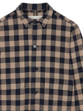 Paul & Shark check-pattern blouson