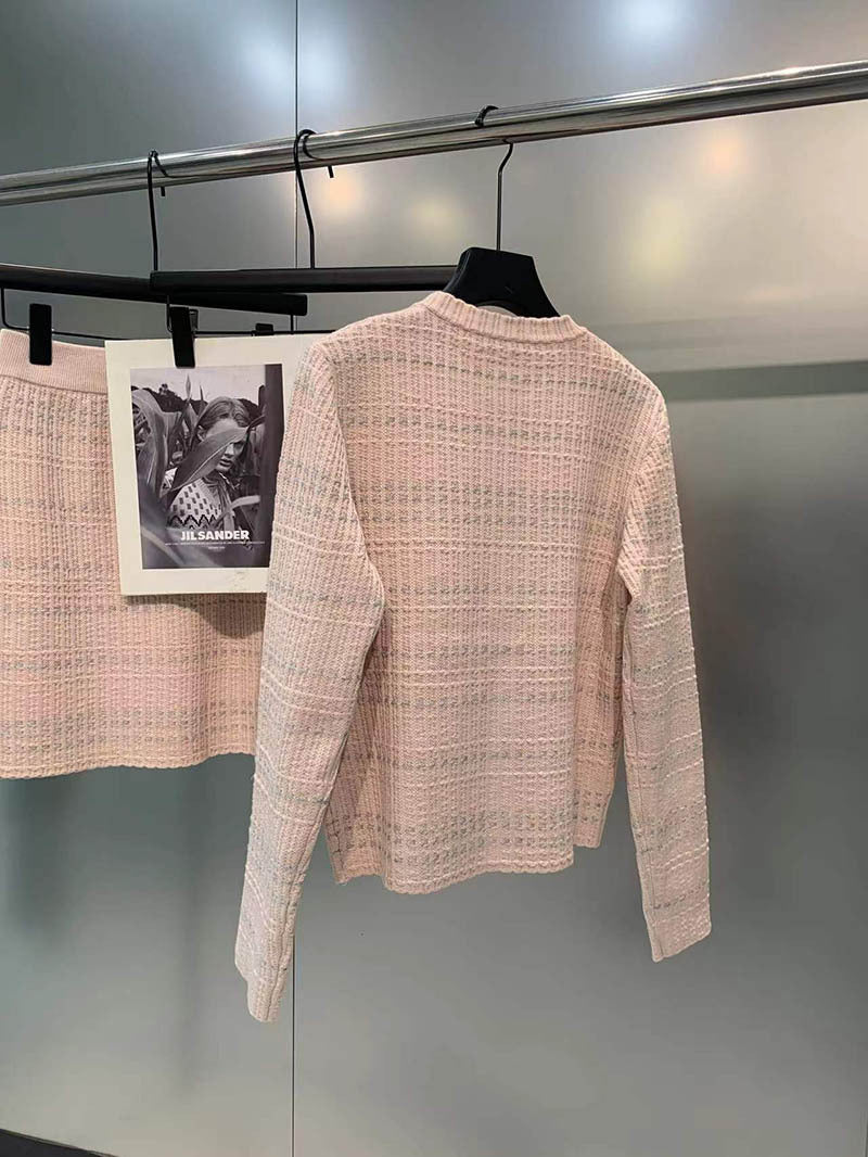 Wool skirt suit