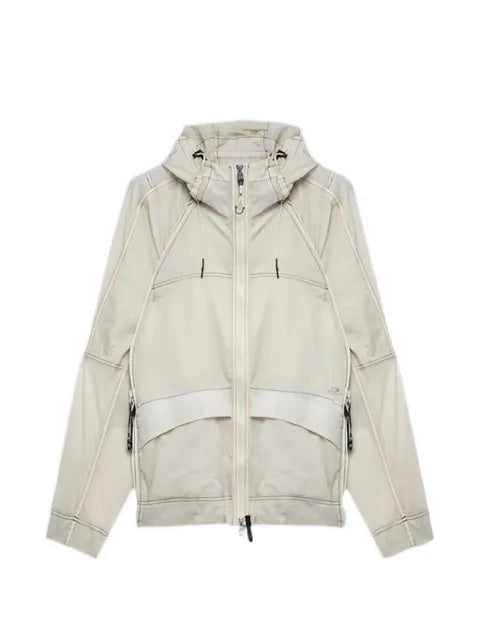 Oakley contrast-stitch hooded jacket