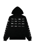 Pleasures Wordmark zip hoodie