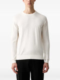 Karl Lagerfeld logo-patch crew-neck sweater