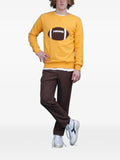 LC23 football-patch sweater