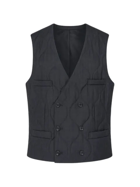 Comme des Garçons Homme Deux quilted double-breasted waistcoat