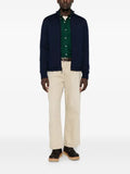 Polo Ralph Lauren zip-up embroidered-logo reversible jacket
