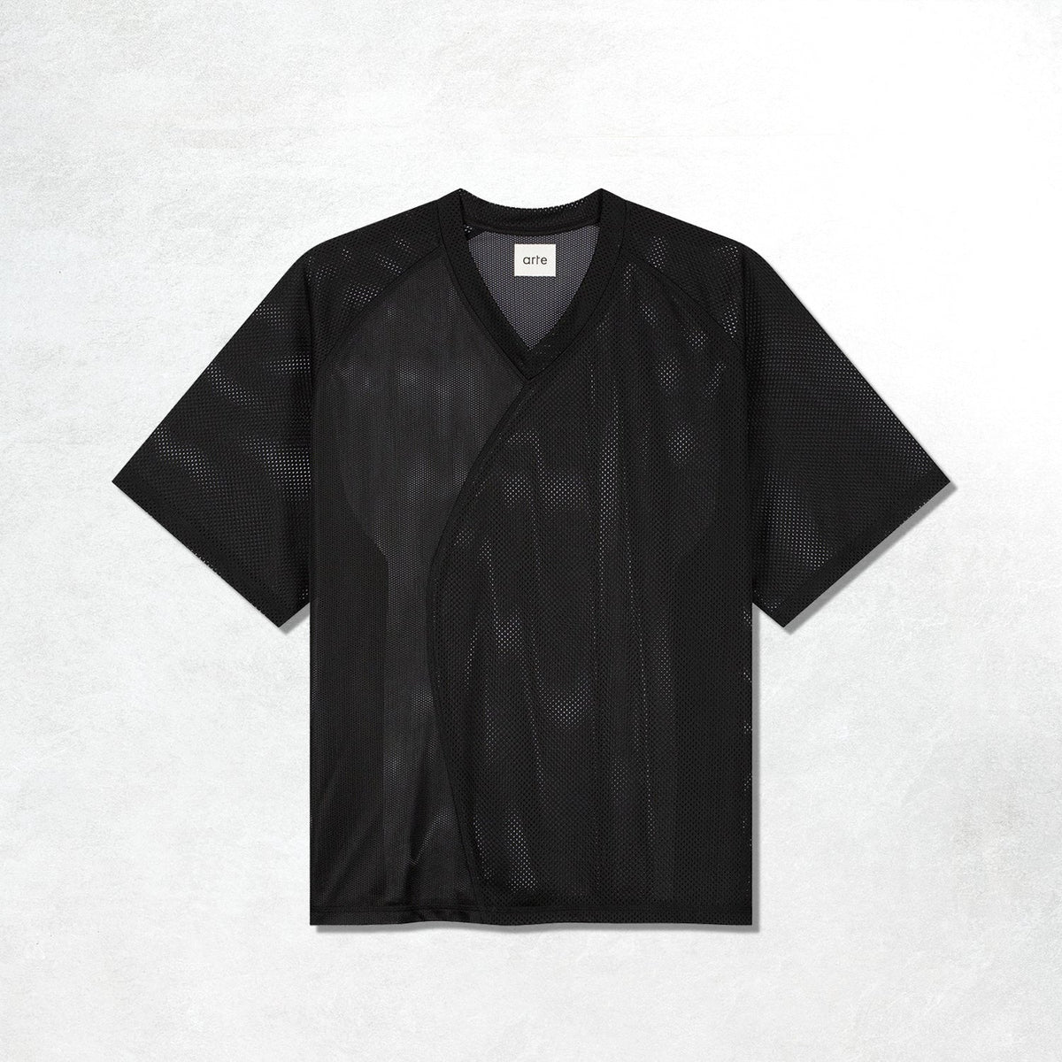 Arte Multi Mesh T-shirt: Black