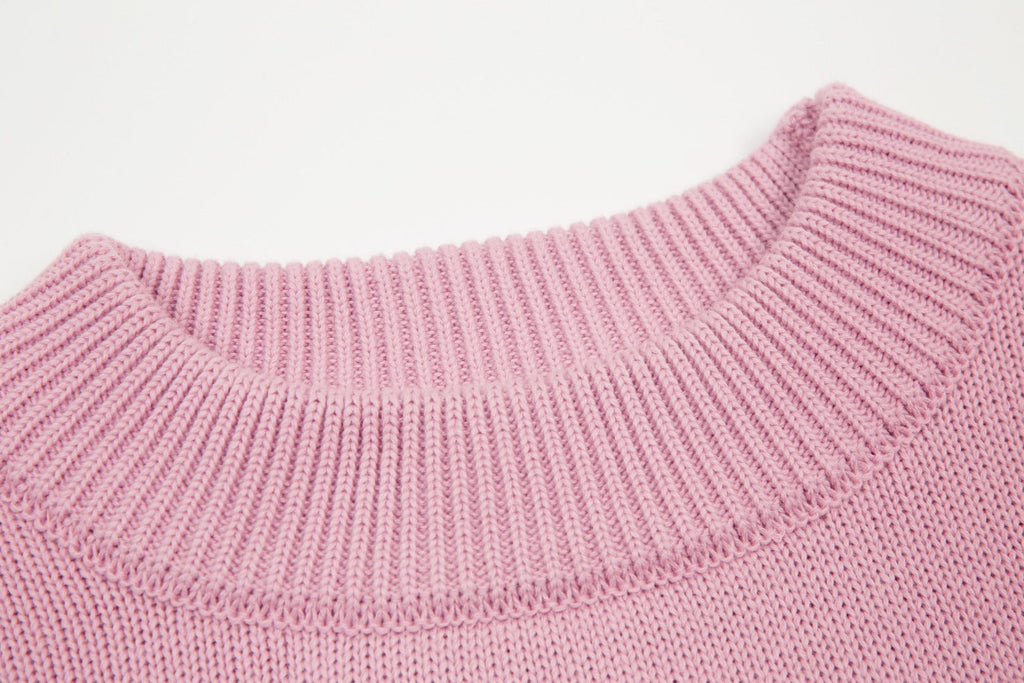 HEART SWEATER ROSE (UNISEX)
