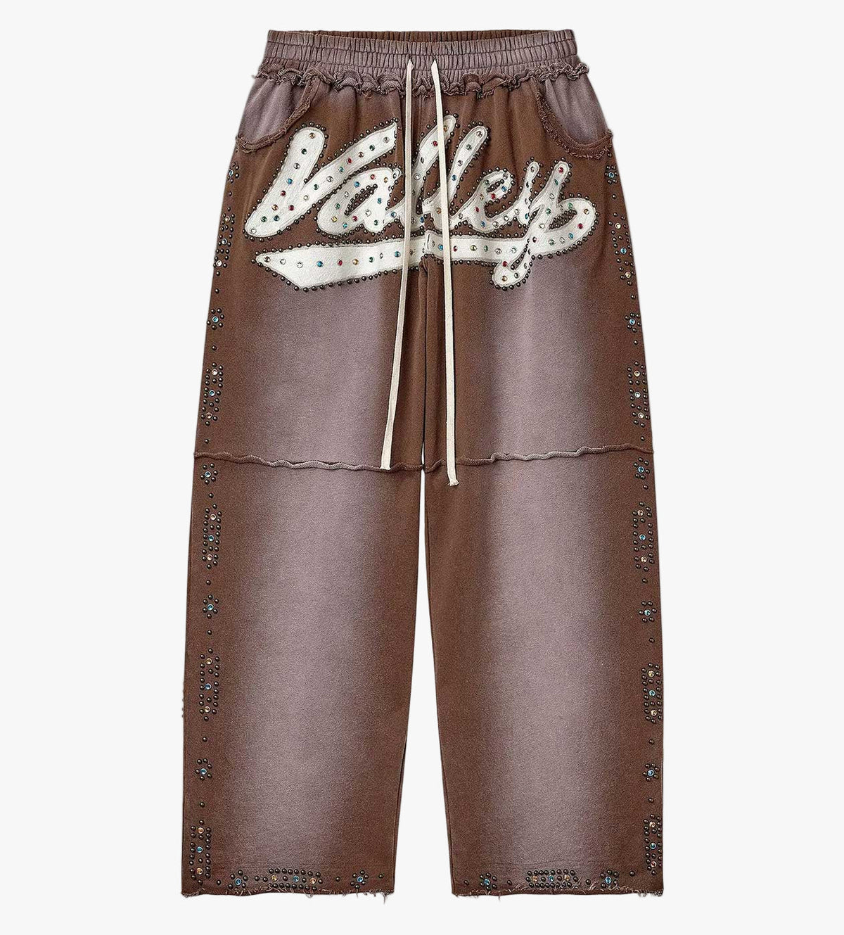 VALE FOREVER SKITTLE SWEATPANTS BROWN