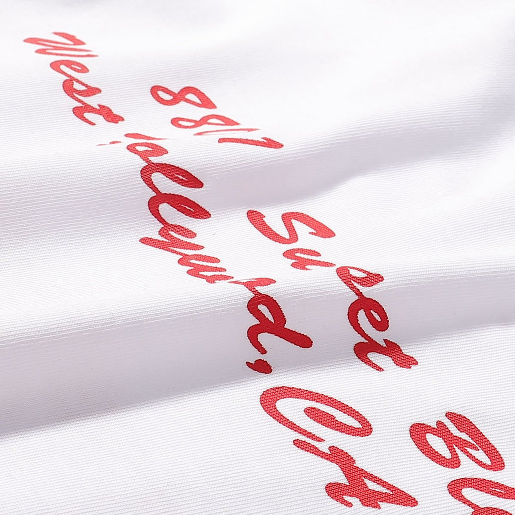 Supreme Address Back Graphic T-Shirt