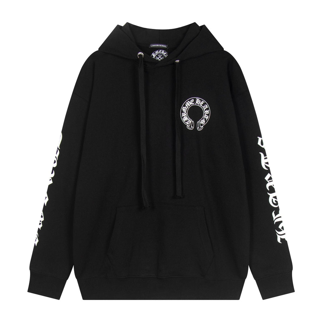 Chrome Hearts Slogan Graphic Hoodie