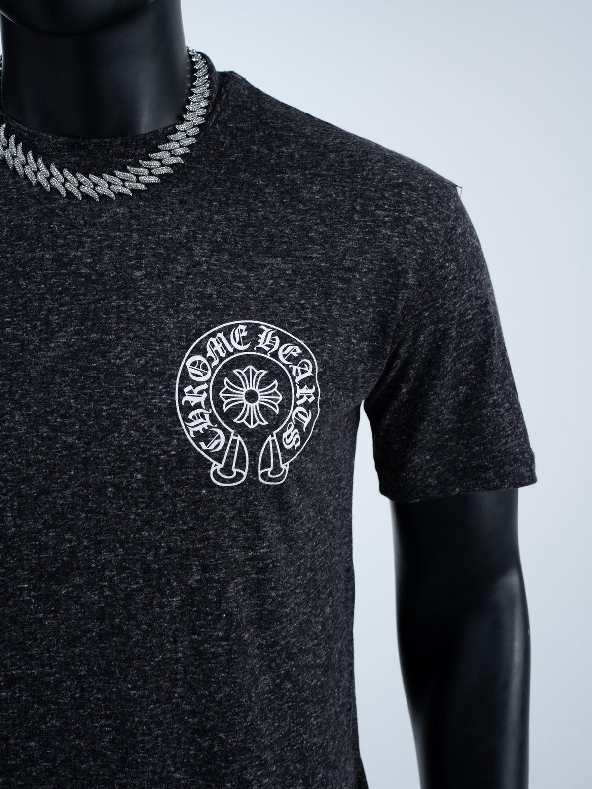 Chrome Hearts Flag Graphic Short-Sleeve T-Shirt