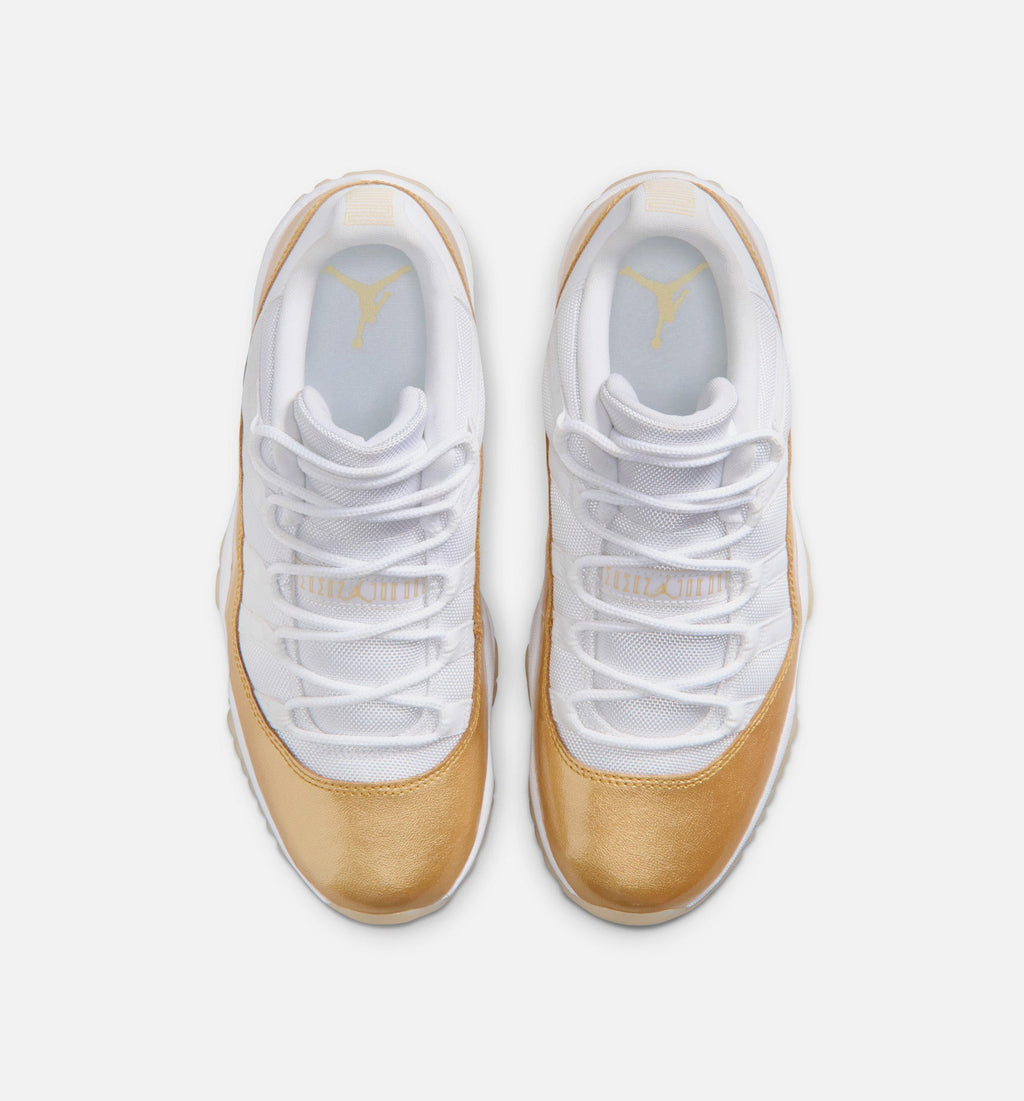 Air Jordan 11 Retro Low Mother's Day | Women's Lifestyle Shoe | White/Metallic Gold/Team Gold
