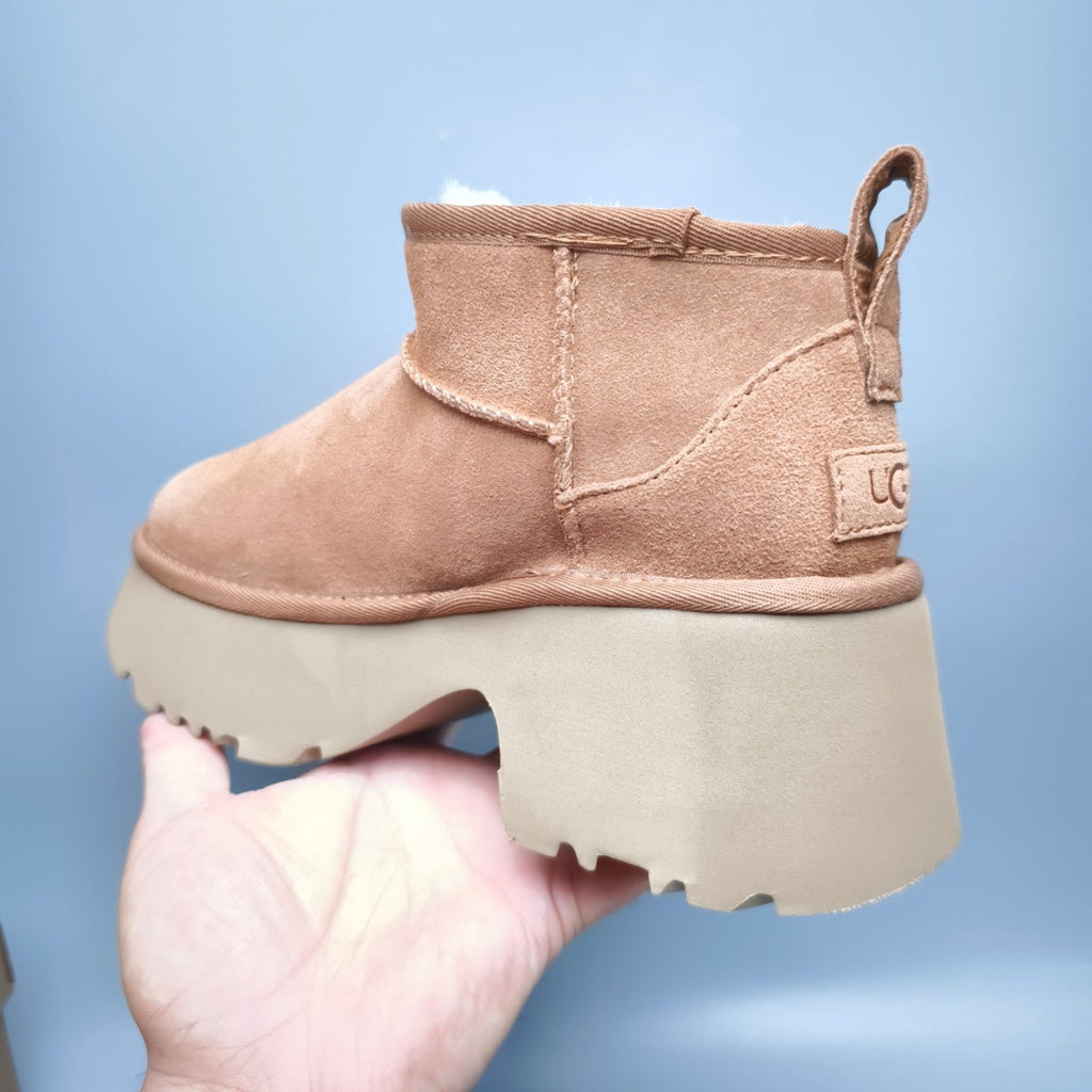 Chestnut Platform High-Heel Fashion Shoes — New Arrival | In Stock