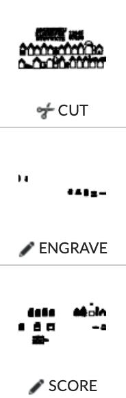 Christmas Houses Ornament File SVG, Glowforge Shiplap Farmhouse, LuckyHeartDesignsCo
