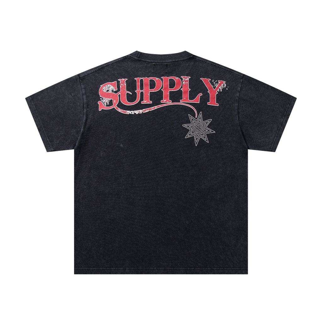 SUPPLY TEE Western Rider Graphic Short-Sleeve T-Shirt
