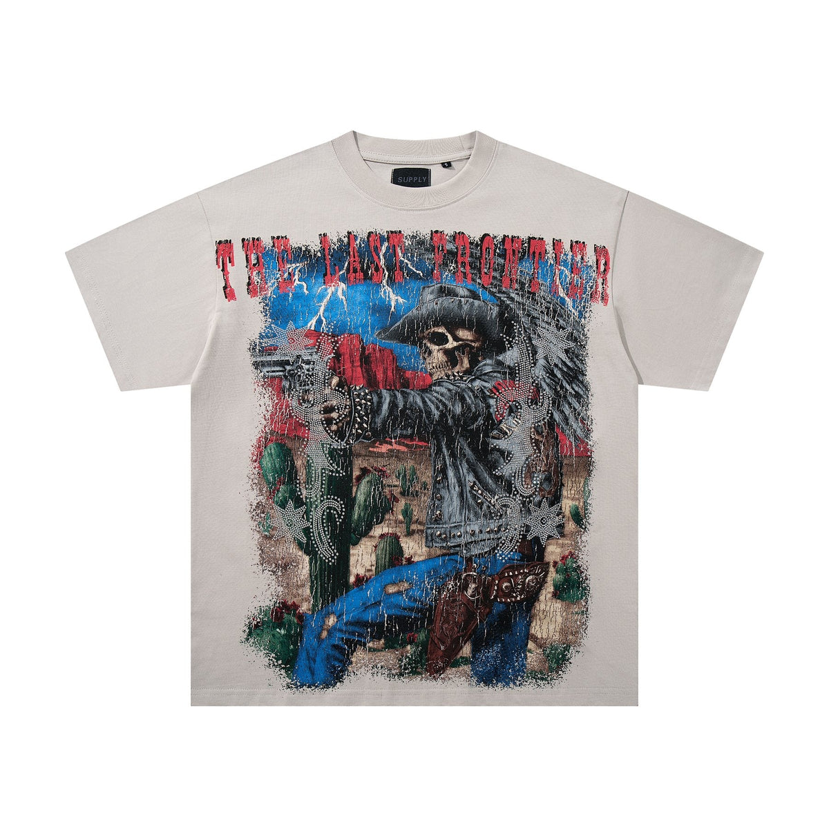 SUPPLY TEE Western Rider Graphic Short-Sleeve T-Shirt