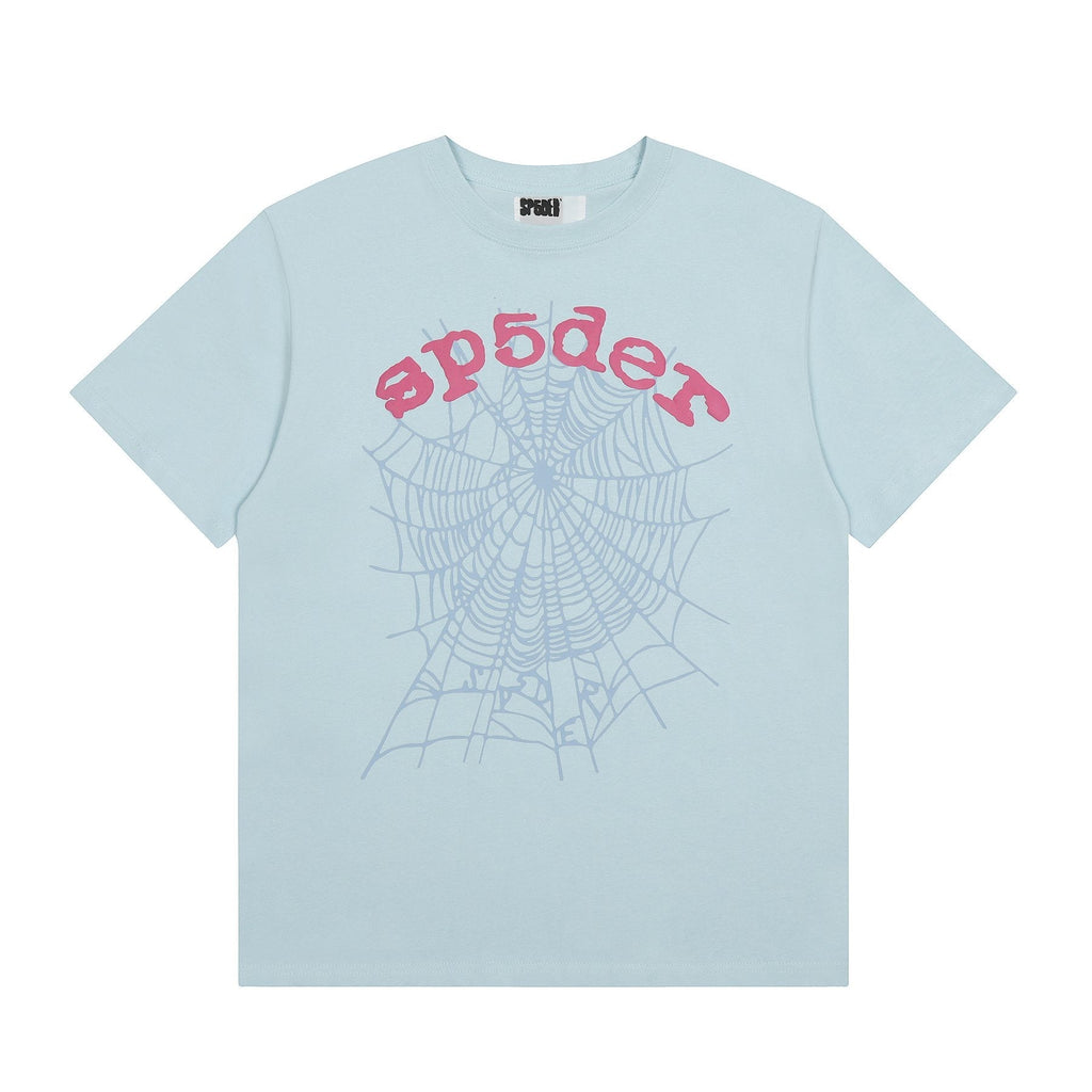 Sp5der Spiderweb Graphic Short-Sleeve T-Shirt