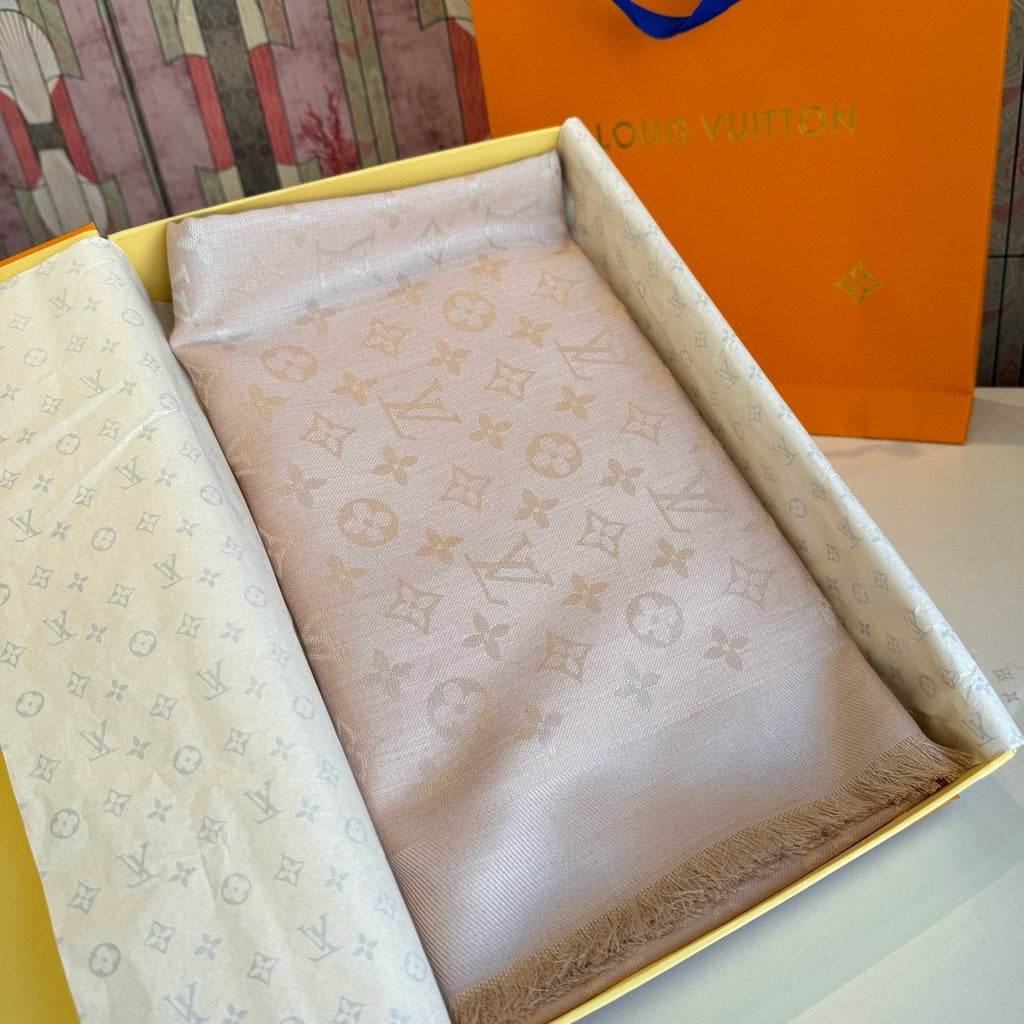 Louis Vuitton Patterned Woven Scarf