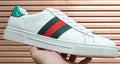 Gucci Striped Low-Top Sneakers